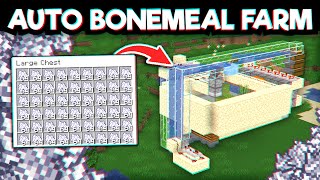 Minecraft AFK Bonemeal Farm Tutorial [upl. by Boesch878]