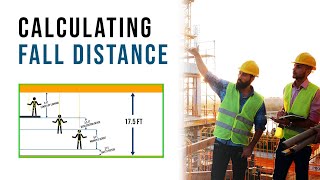 How to Calculate Fall Distance  Fall Protection Safety Hazards Training Oregon OSHA [upl. by Shel]