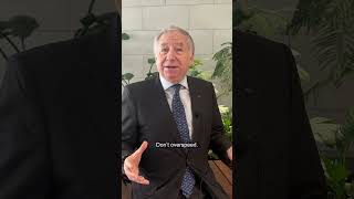 Interview with Jean Todt UN Special Envoy on road safety1 [upl. by Enyrat]