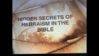 HIDDEN SECRETS OF HEBRAISM IN THE BIBLE  PASTOR OBED  HEBREW ROOTS [upl. by Agee]