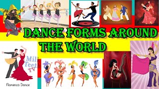 Different Types Of Dance Forms Around the WORLD  Famous Dance Styles of the World for GK [upl. by Haramat]