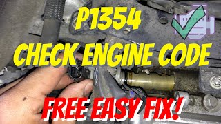 Lexus Toyota P1354 Free Easy FIX [upl. by Munniks]