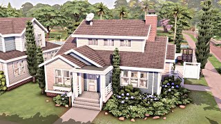 COZY FAMILY HOUSE 🏡 The Sims 4 Speed Build [upl. by Leor]