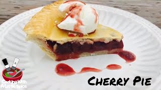 Easiest Homemade Cherry Pie Recipe [upl. by Cromwell581]