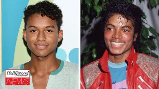 Michael Jacksons Nephew Jaafar Jackson to Play Him in Biopic  THR News [upl. by Kendy991]