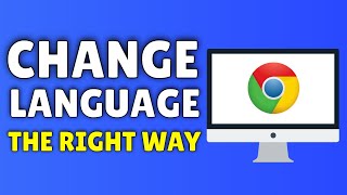 How To Change Language On Google Chrome ✅ [upl. by Werdn]