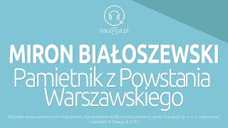 PAMIĘTNIK Z POWSTANIA WARSZAWSKIEGO – Miron Białoszewski– opracowanie  nauqa [upl. by Aizirtap]