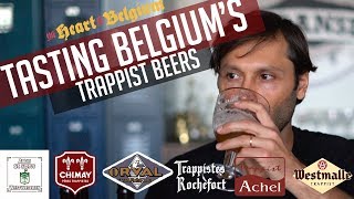 Tasting Belgiums Trappist Beers [upl. by Zsamot]