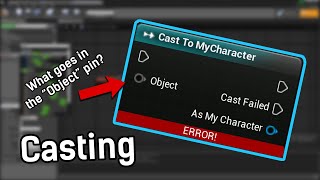 UE4 How to CAST Casting to objects and classes [upl. by Pascasia]