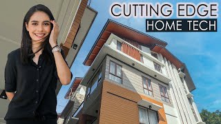 House Tour 346 • Futuristic 4Bedroom Townhouse in Manila  Presello [upl. by Aitahs]