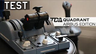 Test du Thrustmaster TCA Quadrant Airbus  Une référence [upl. by Seabury]