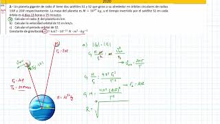 FISICA EVAU GRAVITACION 105 [upl. by Frederic570]