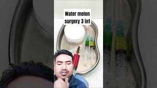 Water melon Surgery 3 in 1😂 satisfying animation watermelon cartoon groggy shorts goodland [upl. by Ahseenyt]