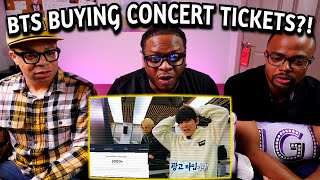 This is RIDICULOUS🤣 if bts tried to buy their own concert tickets REACTION [upl. by Amick746]