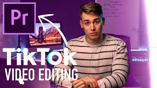 How To Edit TikTok Videos in Adobe Premiere Pro Dimensions Export amp Upload [upl. by Ganiats]