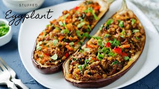 Stuffed Eggplant Recipe [upl. by Lienahs]