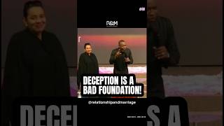 DECEPTION IS A BAD FOUNDATION  Dr Andy Osakwe [upl. by Einhapets]