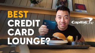 Inside Capital One Lounge Dallas Airport Lounge Review [upl. by Havelock]