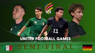 Italy vs Germany SemiFinal UFG 2024 [upl. by Libb696]