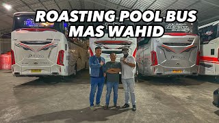 GEREBEK POOL BUS MAS WAHID BERSAMA RIDWAN HANIF [upl. by Epul316]