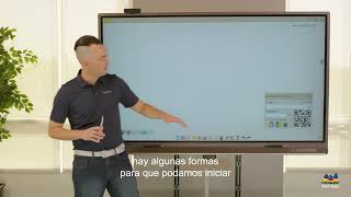 Uso de myViewBoard Companion para iniciar sesión en Whiteboard [upl. by Benia444]