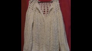 Haken  tutorial 46 Dames vest [upl. by Yort395]