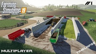 Silage  Felsbrunn  Multiplayer Farming Simulator 19  Episode 1 [upl. by Lotsirk588]