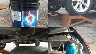 How to undercoat your car at home Rust Prevention [upl. by Shlomo]