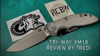 Hinderer XM18 3 inch NonFlipper TriWay Review  The Best Hinderer EDC Knife [upl. by Noitna979]