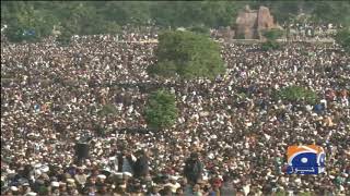 Allama Khadim Hussain Rizvi ki Namazejanaza ki tayyarian Jari [upl. by Ganiats]