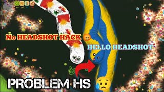 WORMATE İO HS Hack Problem HEADSHOT 😡 [upl. by Connolly]