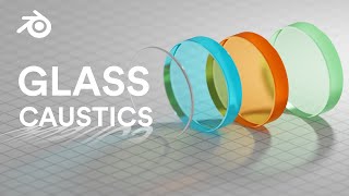 EASY Glass Caustics in Blender 2023 [upl. by Nortna226]