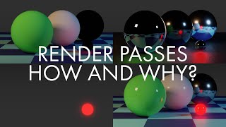 Render Passes in Blender 281  what are they and why even use them [upl. by Fonz932]