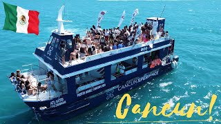 I went on a boat party in Cancun Mexico [upl. by Buller]