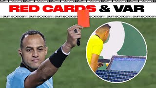 Controversial Red Card and VAR Decisions in 2020 [upl. by Amadas376]