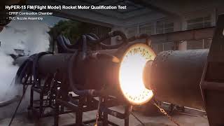 HyPER15 150kN Hybrid Rocket Engine Hot Fire Test│이노스페이스 [upl. by Marmaduke]