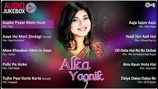 Alka Yagnik Hits  Audio Jukebox  Bollywood Hits Song of Alka Yagnik  Alka Yagnik Songs Collection [upl. by Sabanrab]