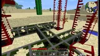 Minecraft Oil Pump  How To Pump Oil BuildCraft Mod [upl. by Yehs]