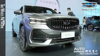 The new Geely Xingyue L at Auto Shanghai 2021 [upl. by Reyam]