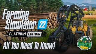 Breaking Down the NEW Platinum DLC  Farming Simulator 22 [upl. by Atnahc875]