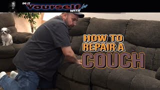 how to repair a couch [upl. by Cousin759]