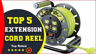 ✅ Best Retractable Extension Cord Reels 2024 [upl. by Ffoeg819]