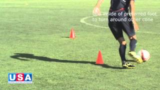 FootworX Dribbling Preferred Foot [upl. by Allwein284]