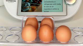 Como pasteurizar huevos con Thermomix [upl. by Eanrahs]