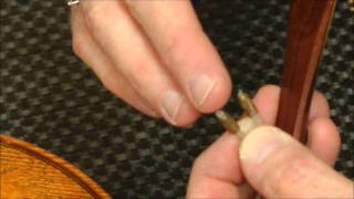 How to Change a Violin Tailpiece [upl. by Rinee507]