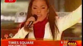 Alicia Keys Live at Time Square  wwwpatersononlinenet [upl. by Ttenrag]