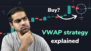 VWAP Trading Strategy explained  Intraday Trading Strategy for beginners [upl. by Schaumberger977]