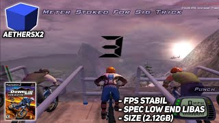 AETHERSX2 EMULATOR PS2 2024 DOWNHILL DOMINATION ANDROID  SNAPDRAGON 712 [upl. by Blen]