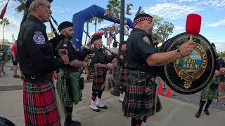 Tunnels to towers Orlando Florida Reedy CreekCentral Florida pipes and drums [upl. by Mohorva568]