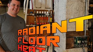 DIY Radiant Floor Heat [upl. by Flavia]